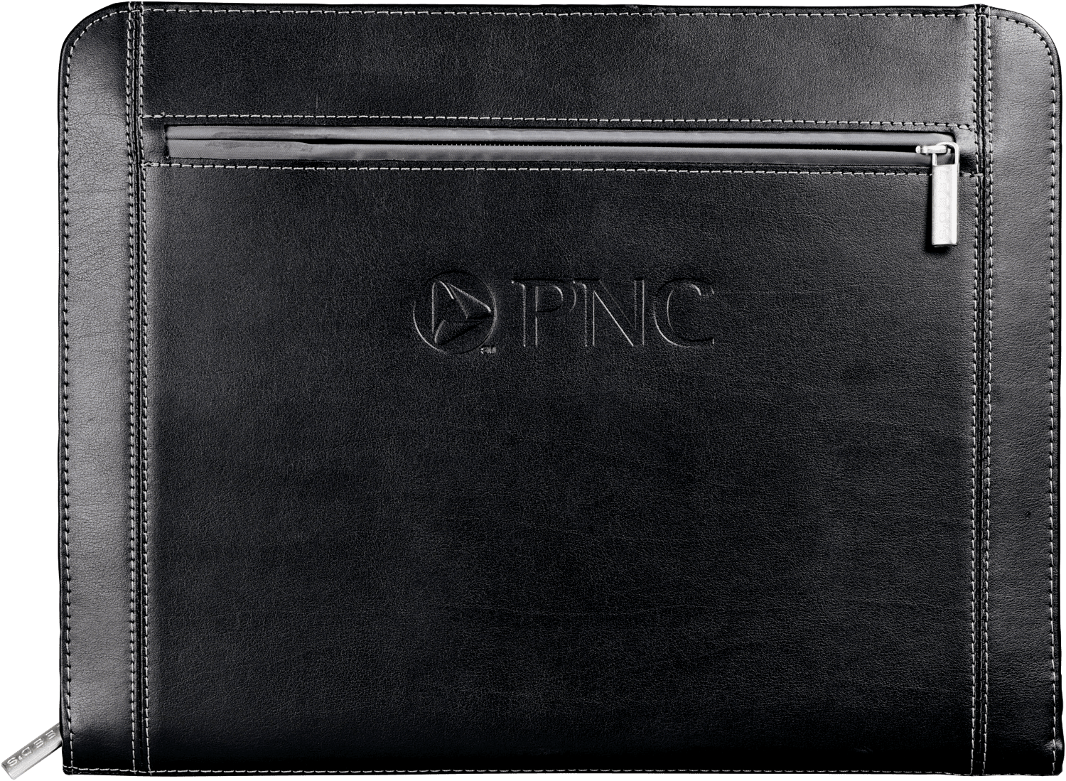 Metropolitan Leather Zippered Padfolio with FSC® Mix Paper | PCNA