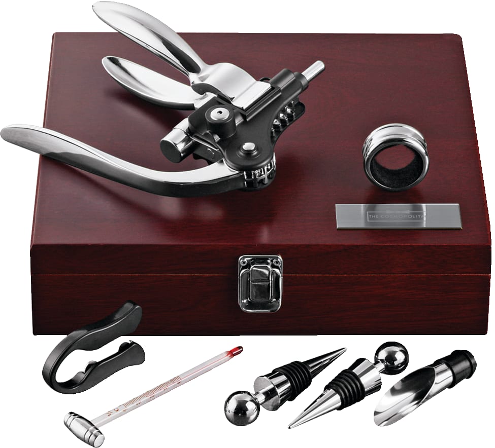 ワインクレイドル&オープナーセット Amazon.com: Laguiole Style de Vie Corkscrew set, sommelier