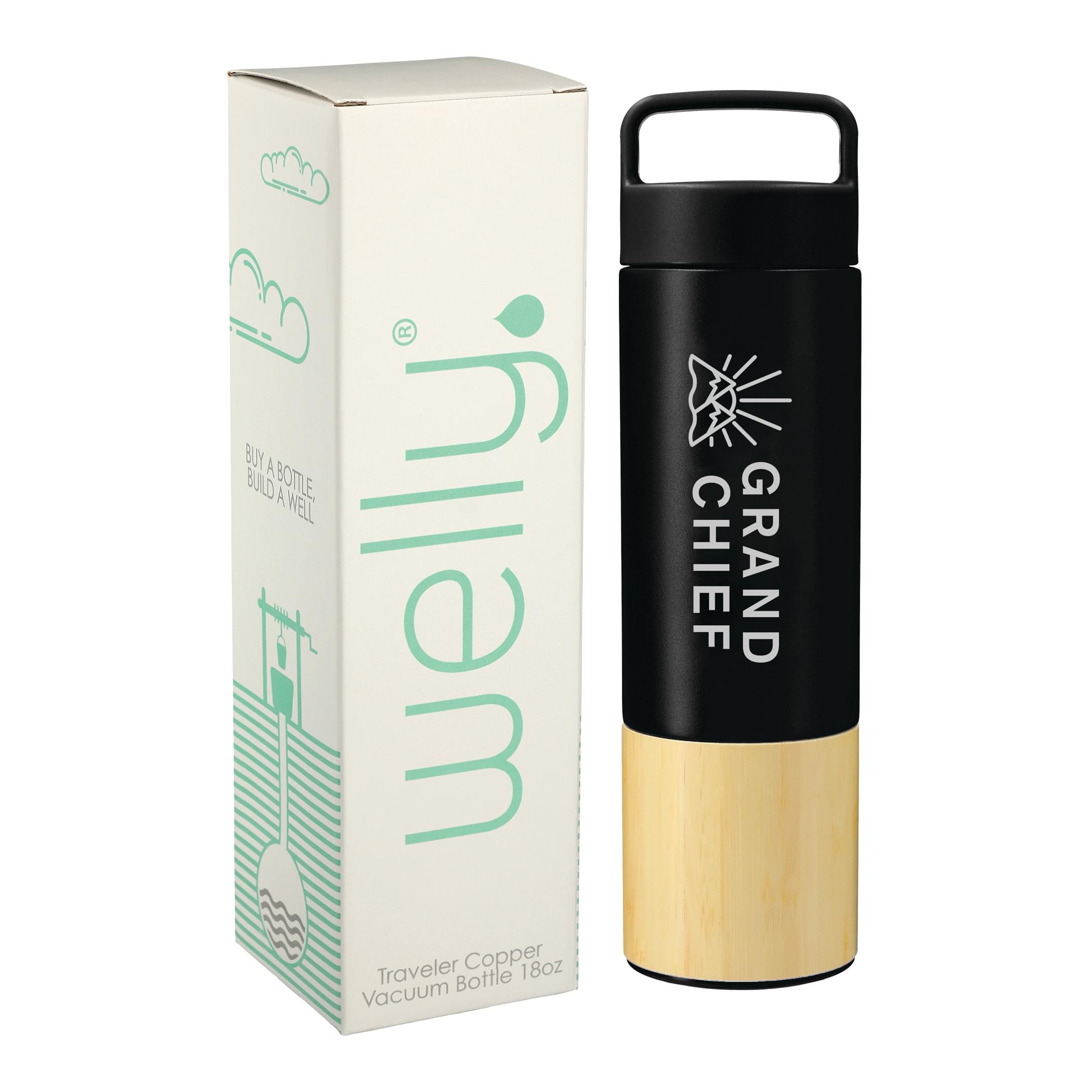 Welly® Traveler Copper Vacuum Bottle 18oz w/ GB | PCNA
