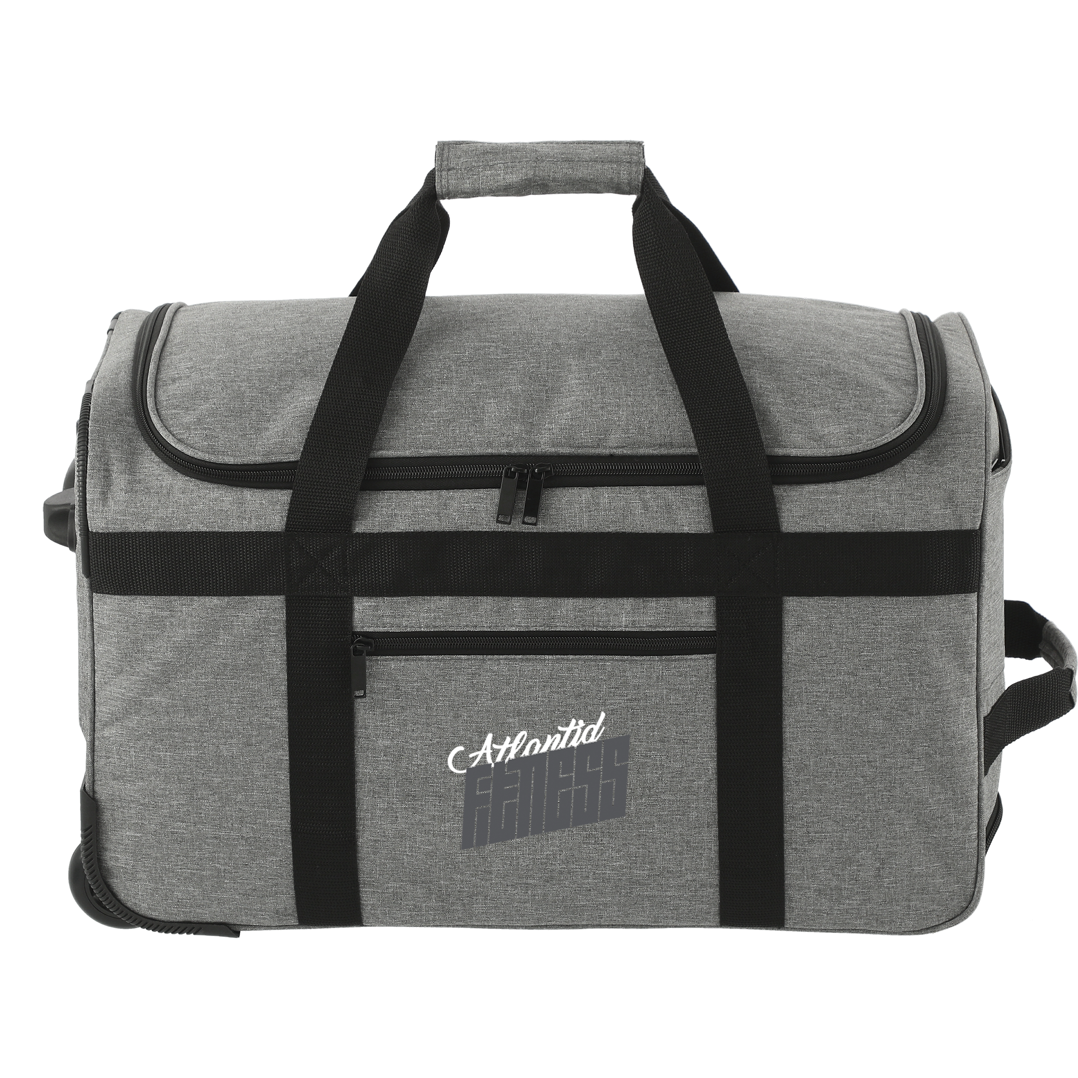 Leeds Graphite Recycled Wheeled Duffle Bag | PCNA