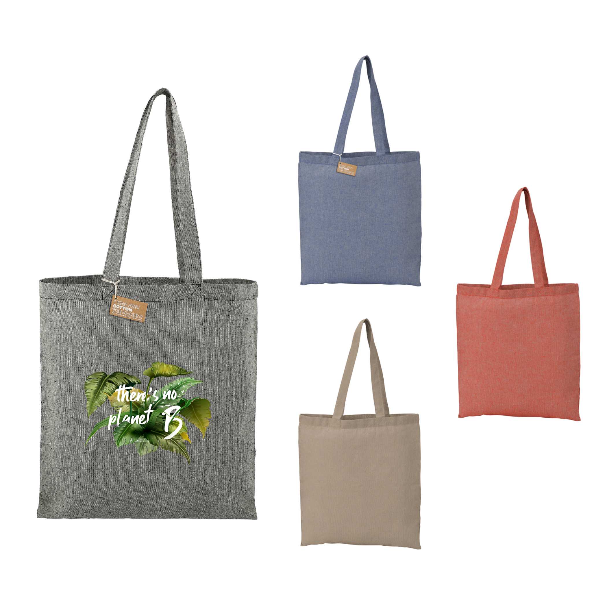 Bullet Eco-Friendly 5oz Recycled Cotton Twill Tote Bag PCNA