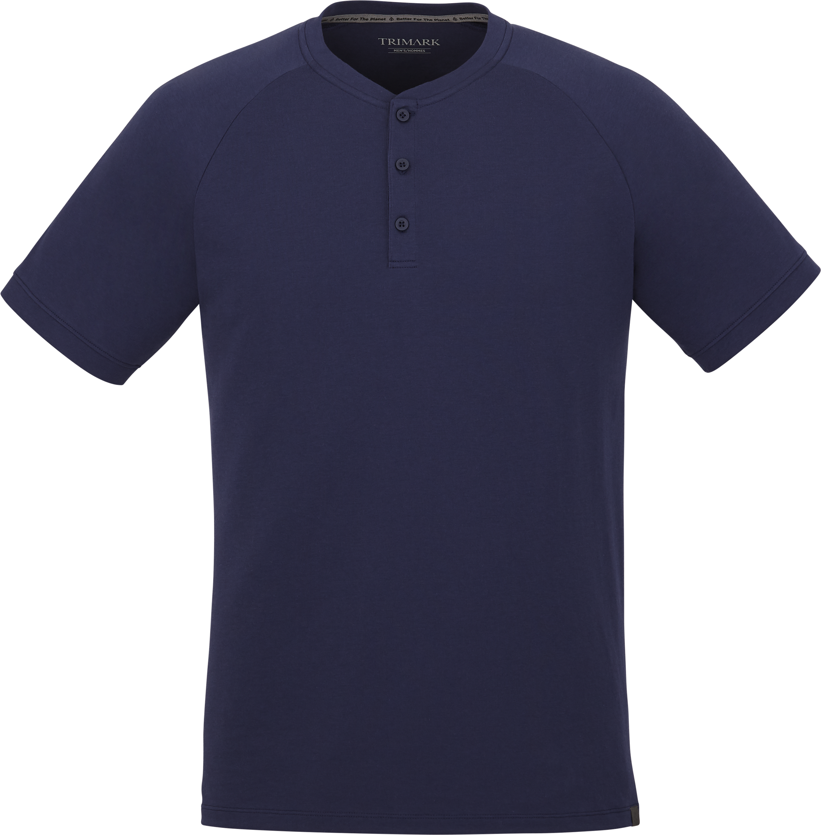 【ANDAR】 Silk Sustainable Men's Henley Neck Short Sleeve OGT_Men_Feb2024_0405-