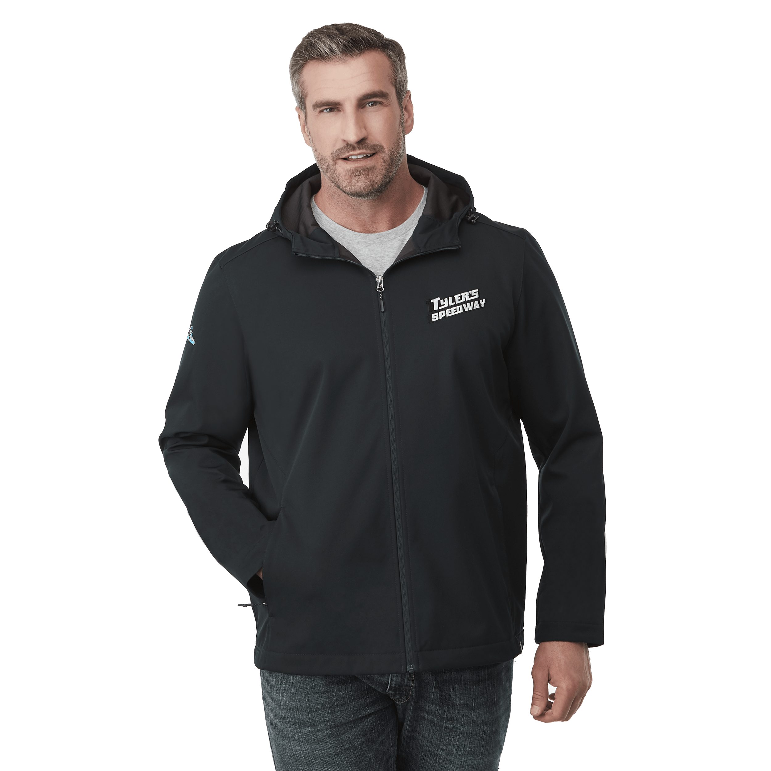 Men's LEFROY Eco Lightweight Softshell Jacket with Hood | PCNA