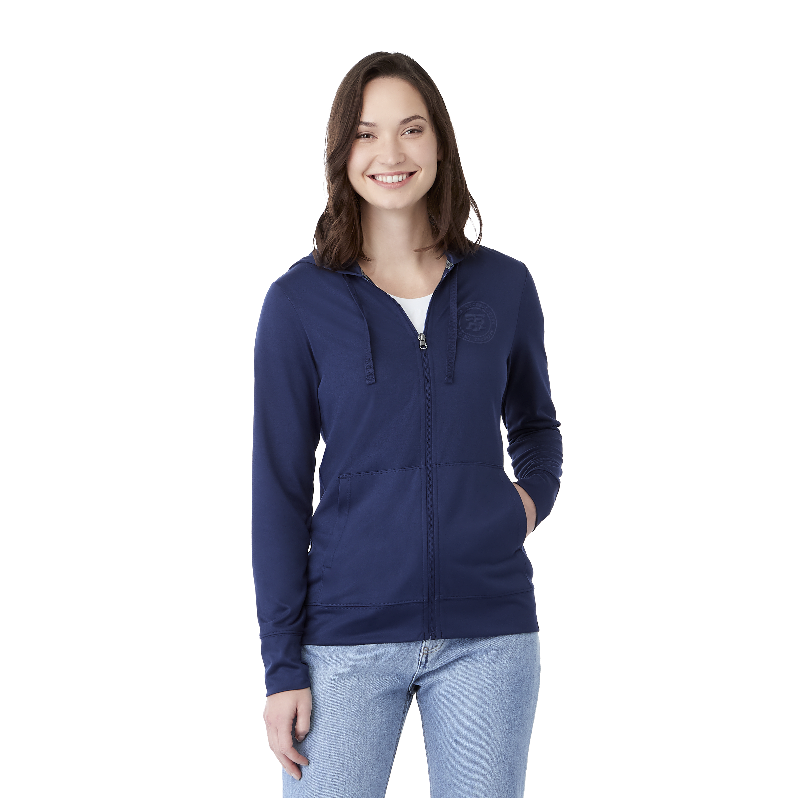 Sweat à Capuche 100 % Coton Texturé à Fermeture Zippée  Du 2 Au 8 Ans