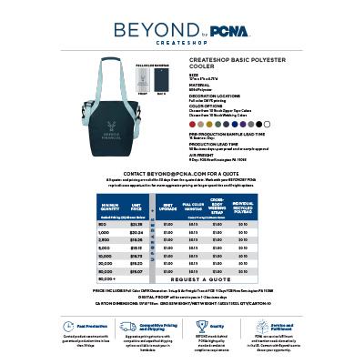 Basic Polyester Cooler flyer image
