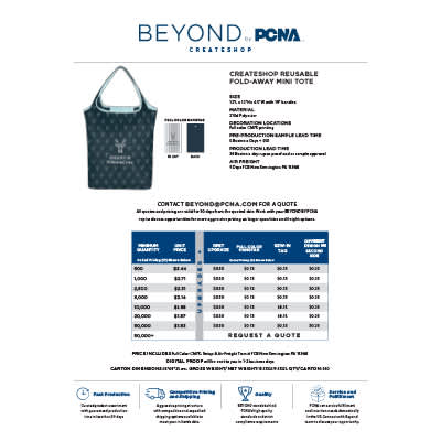 Packable Mini Tote flyer image