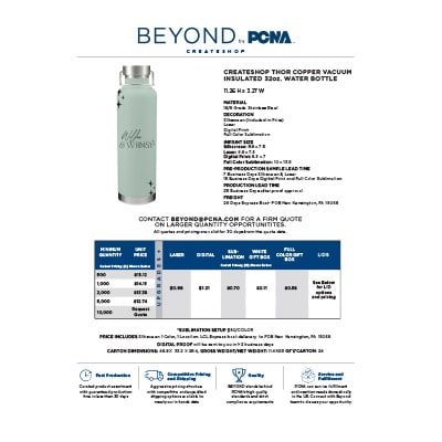 image of 32oz Thor Drinkware Flyer