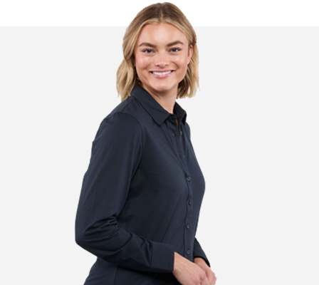 An image of man and a woman wearing shirt