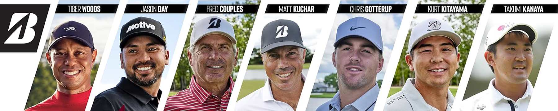 bridgestone golf balls brand banner