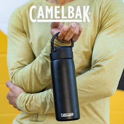 two camelbak drinkware items