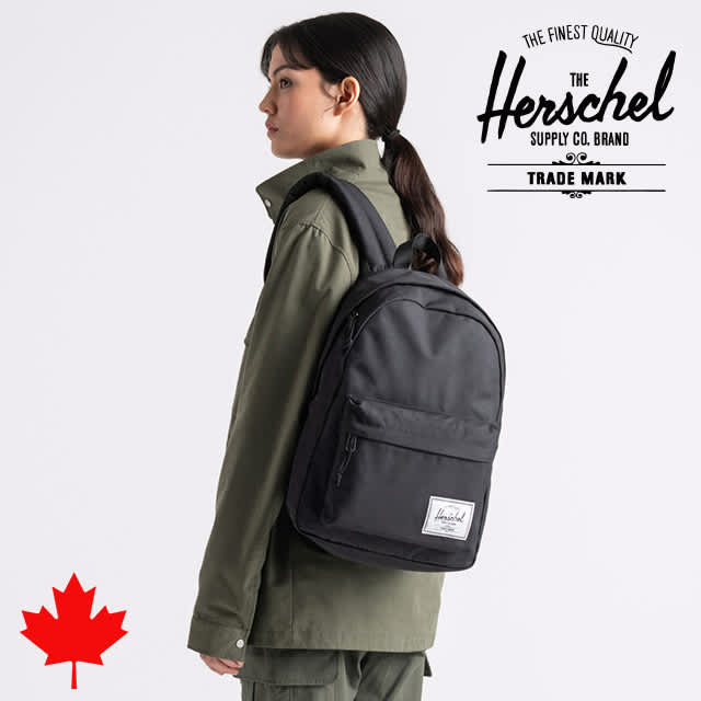 the finest quality the herschel supply co brand picture of a woman with a heschel backpack