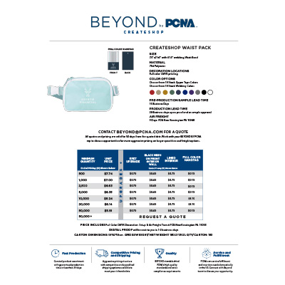 Waist Pack flyer image