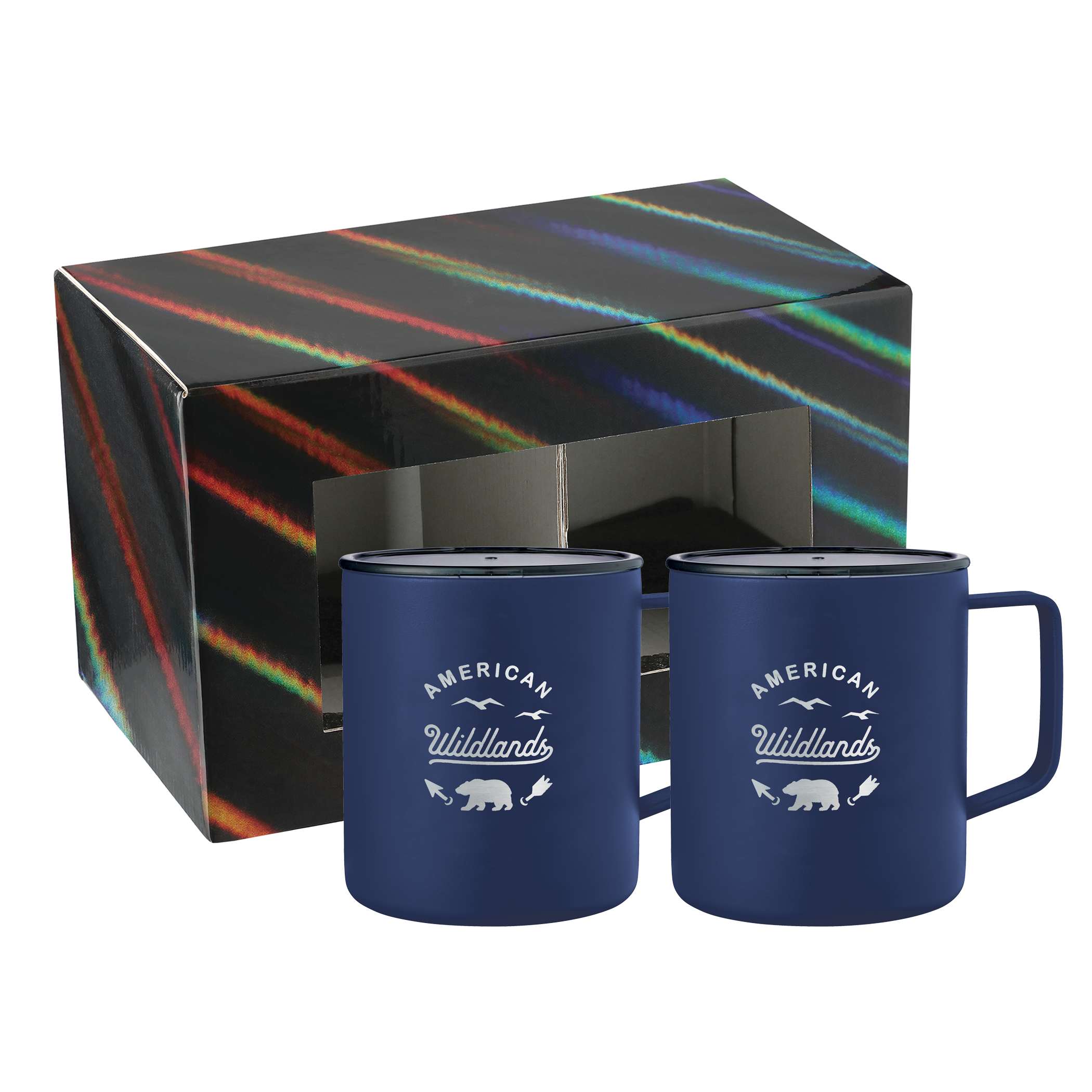 Leeds Rover Camp Mug 14oz 2 in 1 Gift Set | PCNA