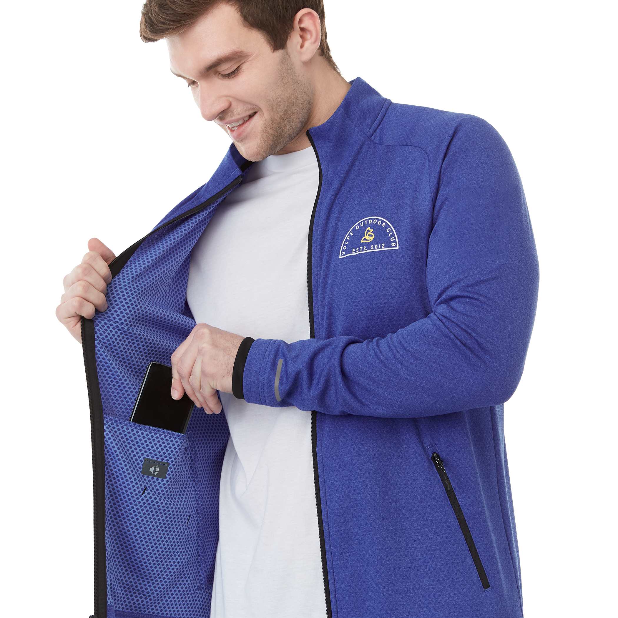Men's ASGARD Eco Knit Full Zip Performance Jacket | PCNA