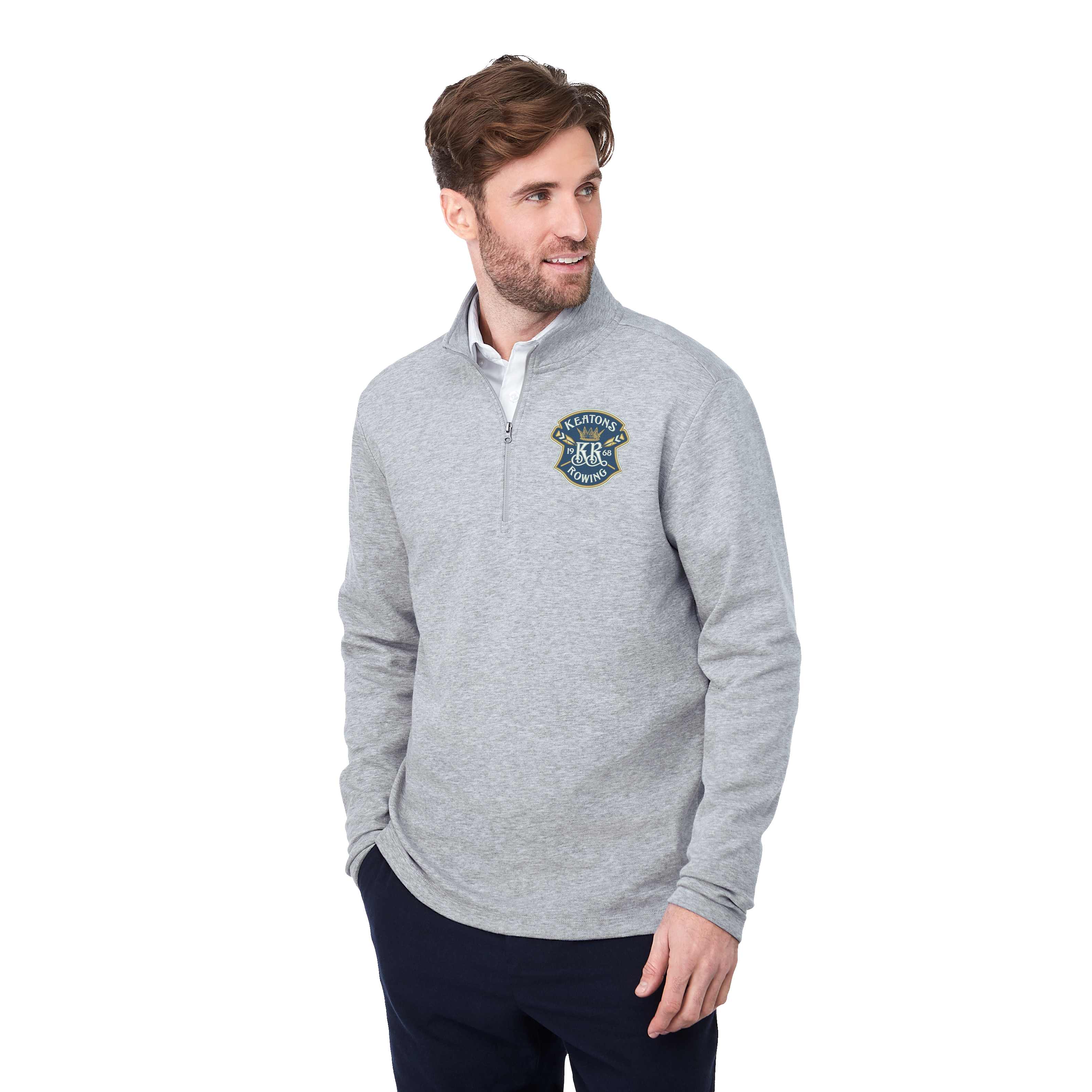 Men's RIGI Eco Knit Quarter Zip | PCNA