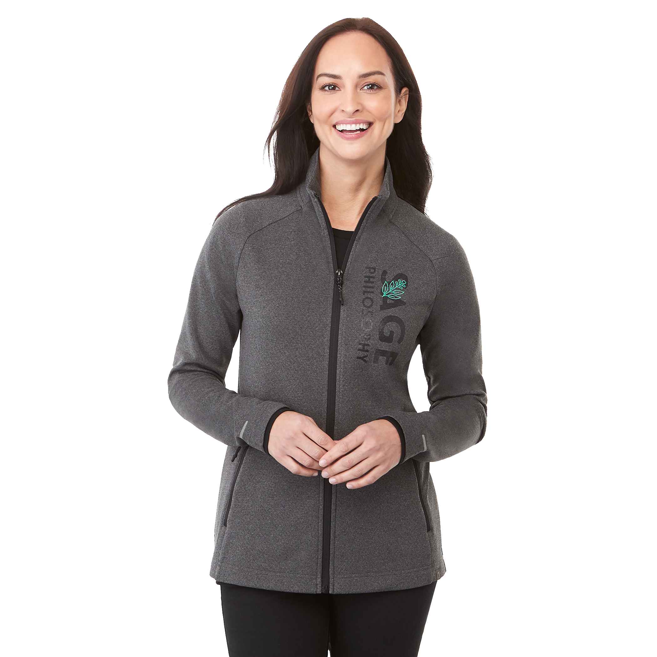 Women's ASGARD Eco Knit Full Zip Performance Jacket | PCNA