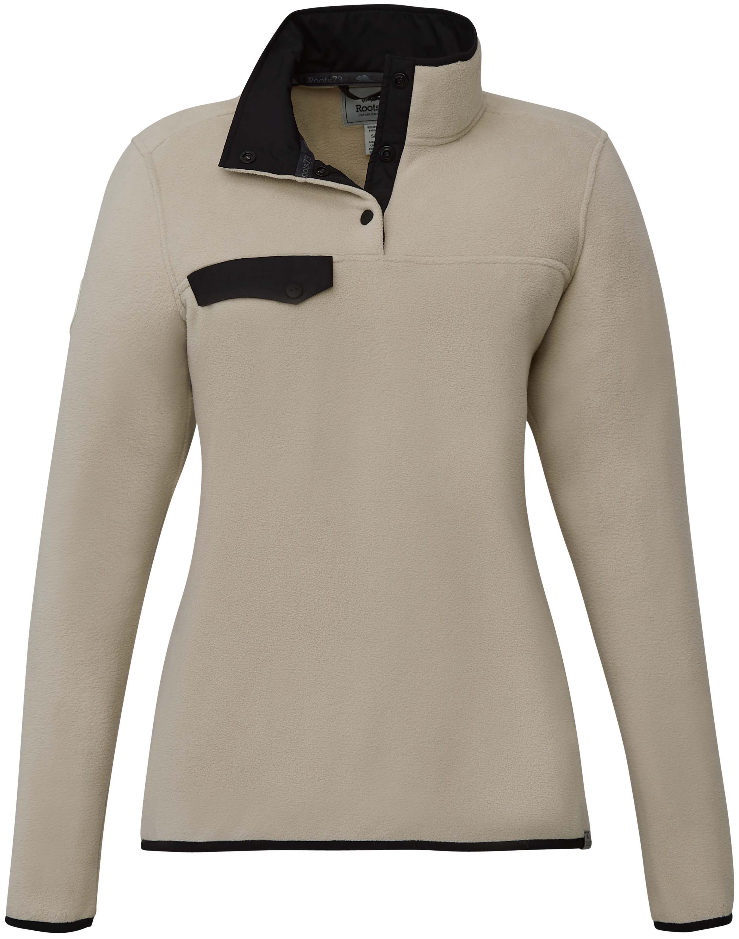 【SALE】6100665 COTTON FLEECE roots-fleece-s-oatmeal-roots73