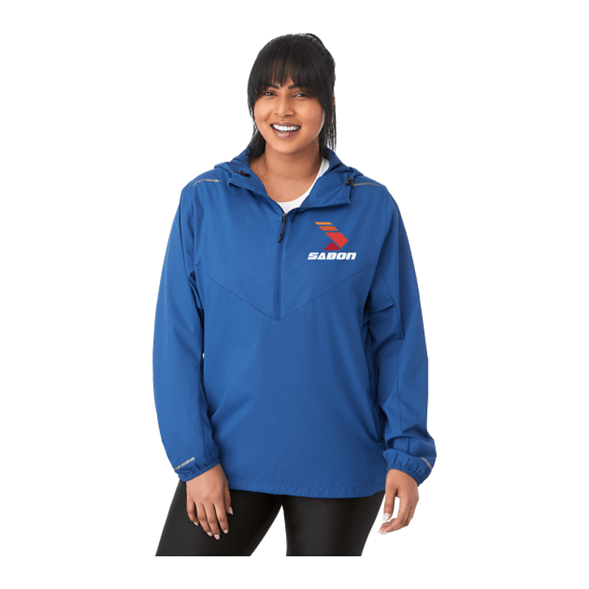Unisex BOGART Eco Packable Half Zip Jacket | PCNA