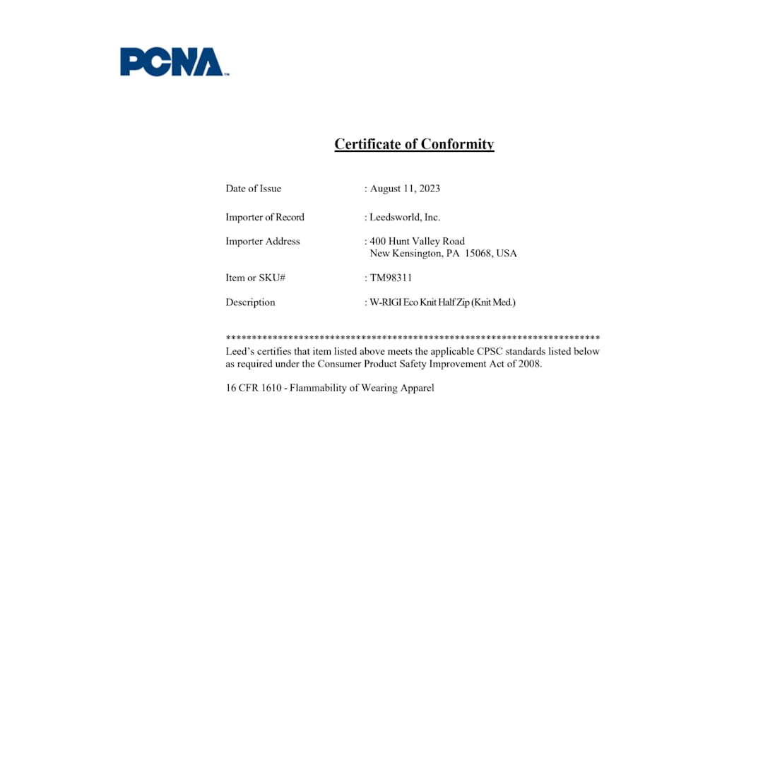 Women's RIGI Eco Knit Half Zip 279