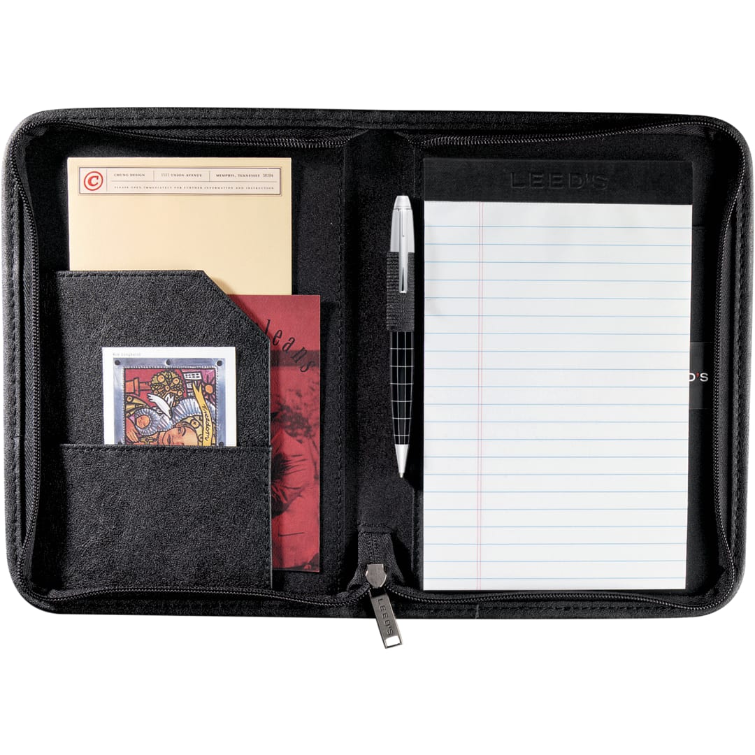 FSC® Mix DuraHyde Jr. Zippered Padfolio