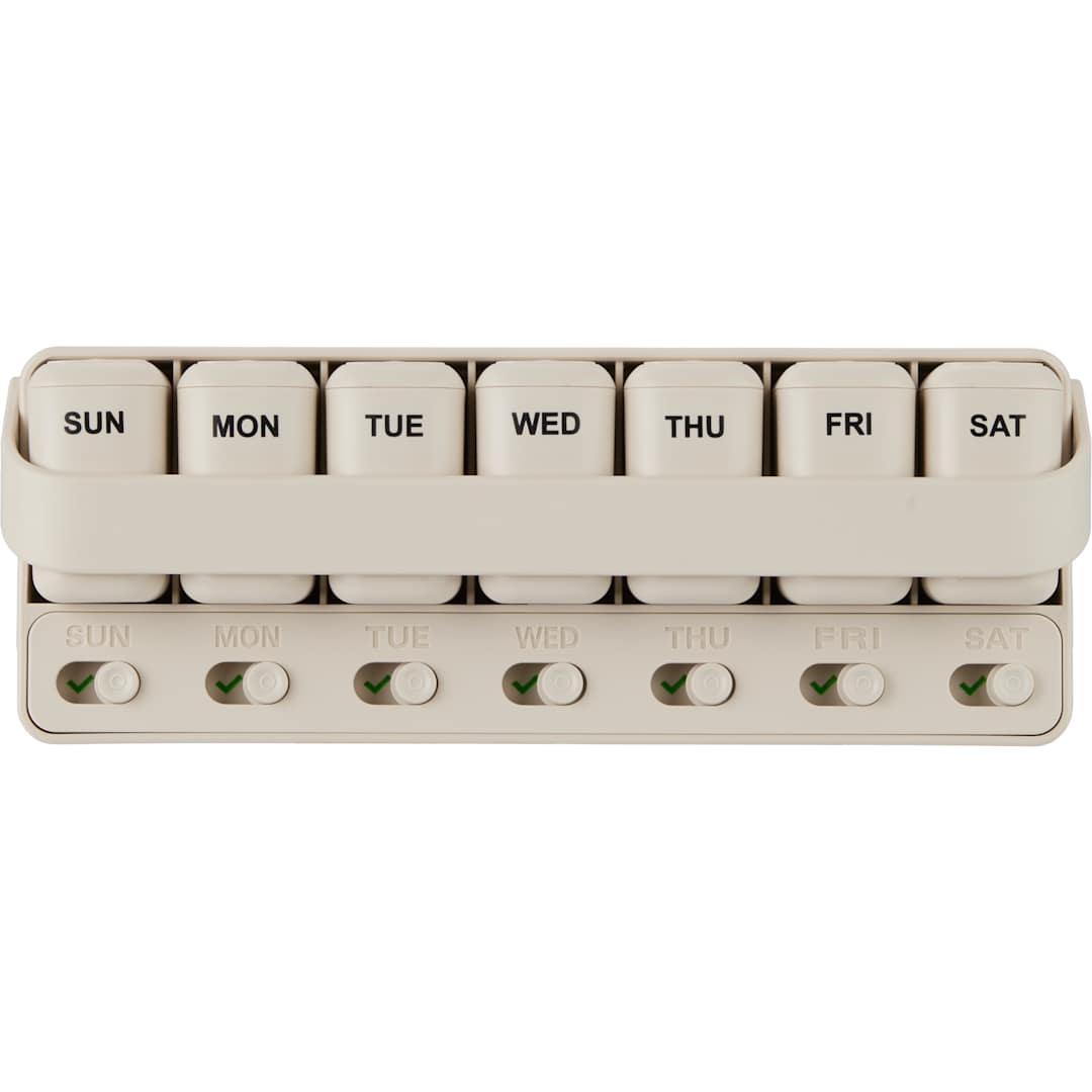 Wellable™ Daily Pill and Supplement Organizer