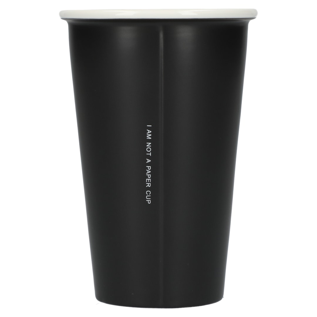 I'm not a paper cup 10oz ceramic tumbler