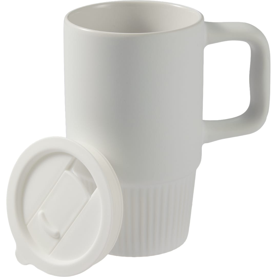 Camden 13oz Ceramic Mug w/ Lid