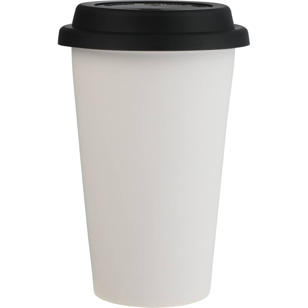 I'm Not a Paper Cup 10oz Ceramic Tumbler w/ Lid