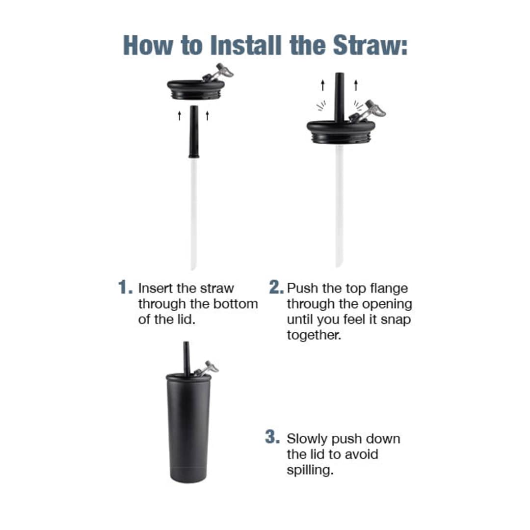 Kyser Recycled Vacuum Tumbler w/ Straw 20oz
