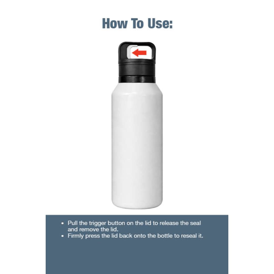 Dawson Insulated Bottle w/ One Touch Lid 18oz