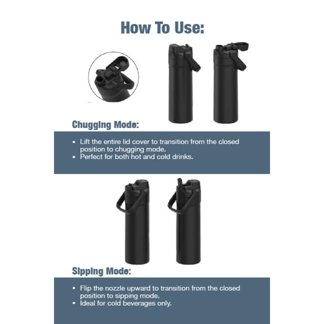 Ranier Recycled Vacuum Insulated Bottle 25oz