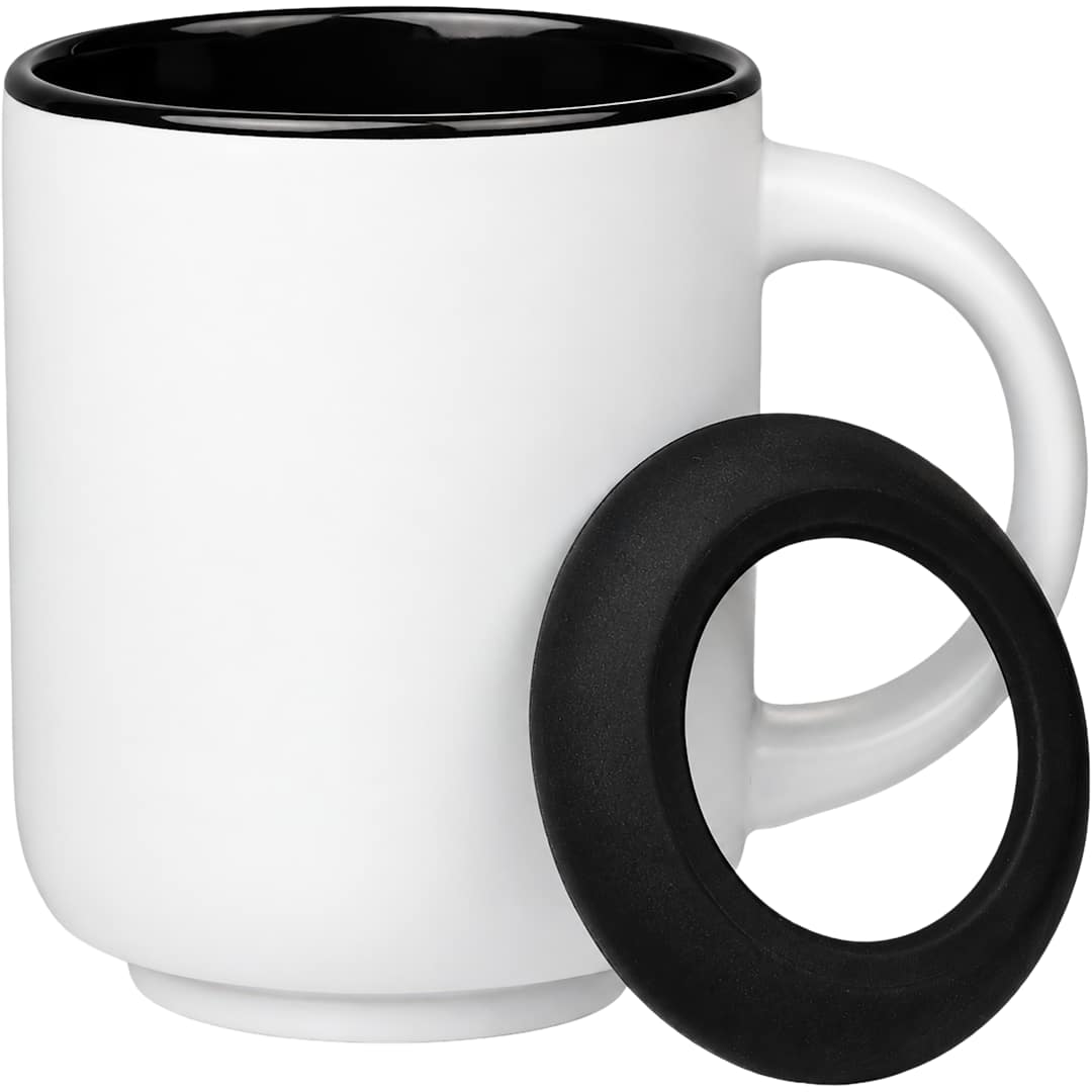 Isaac Ceramic Mug w/ Rubber Bottom 14oz