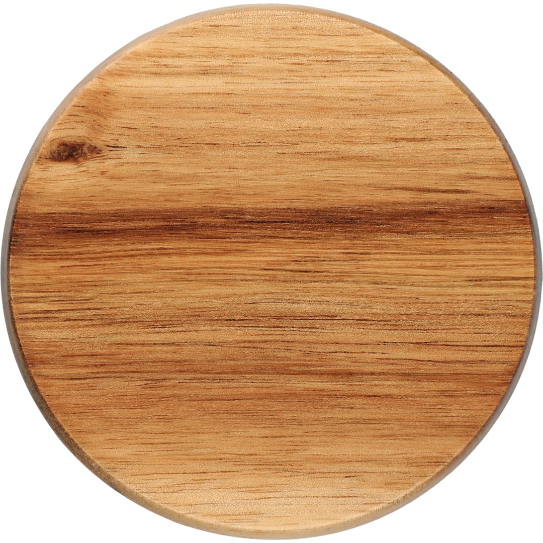 Tahoe Tea & Coffee Ceramic Mug with Wood Lid 16oz