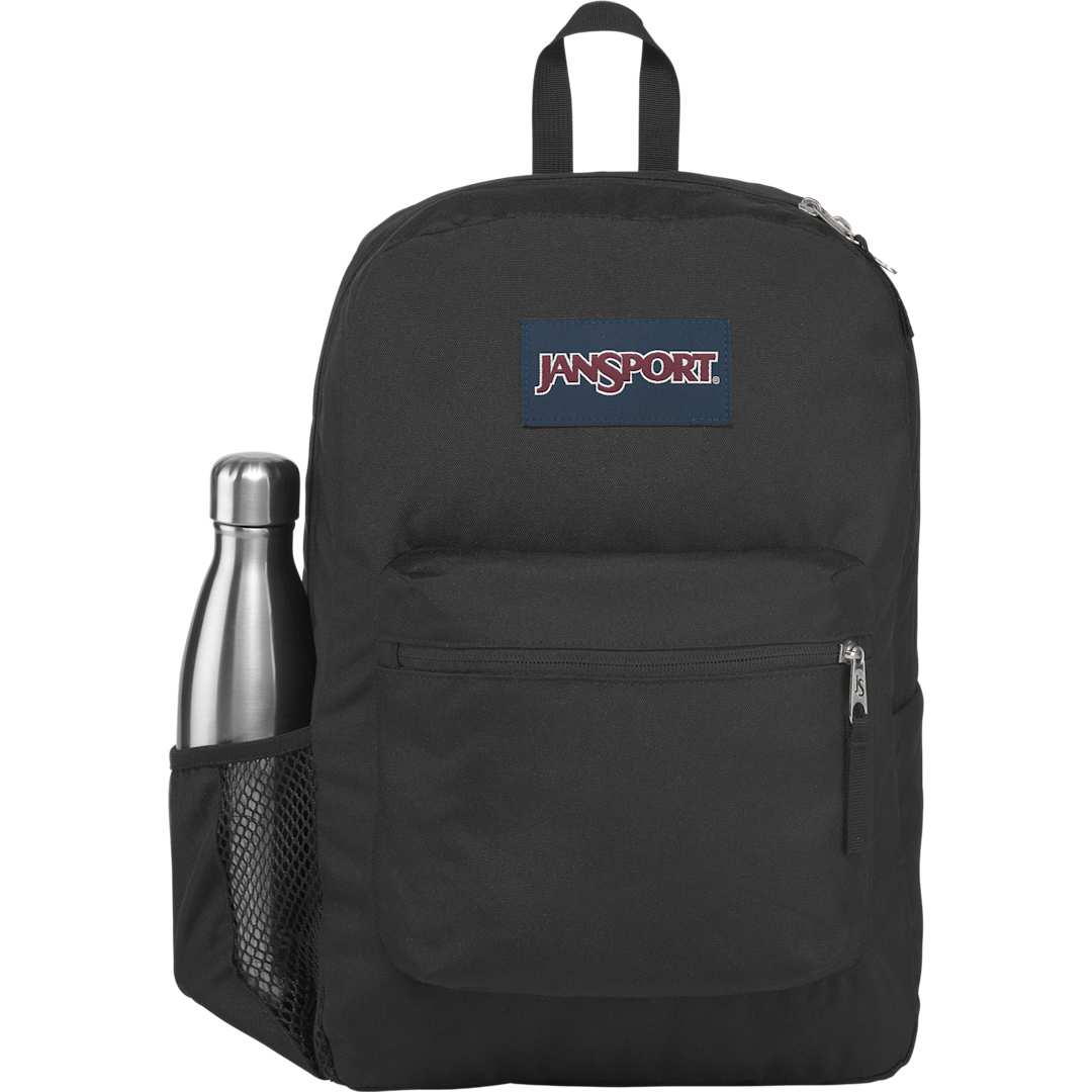 Jansport Crosstown Plus Backpack in Black (BK)