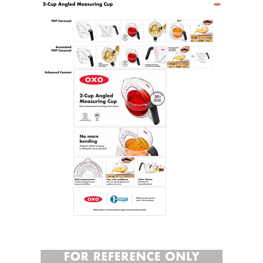 OXO 2-Cup Angled Measuring Cup