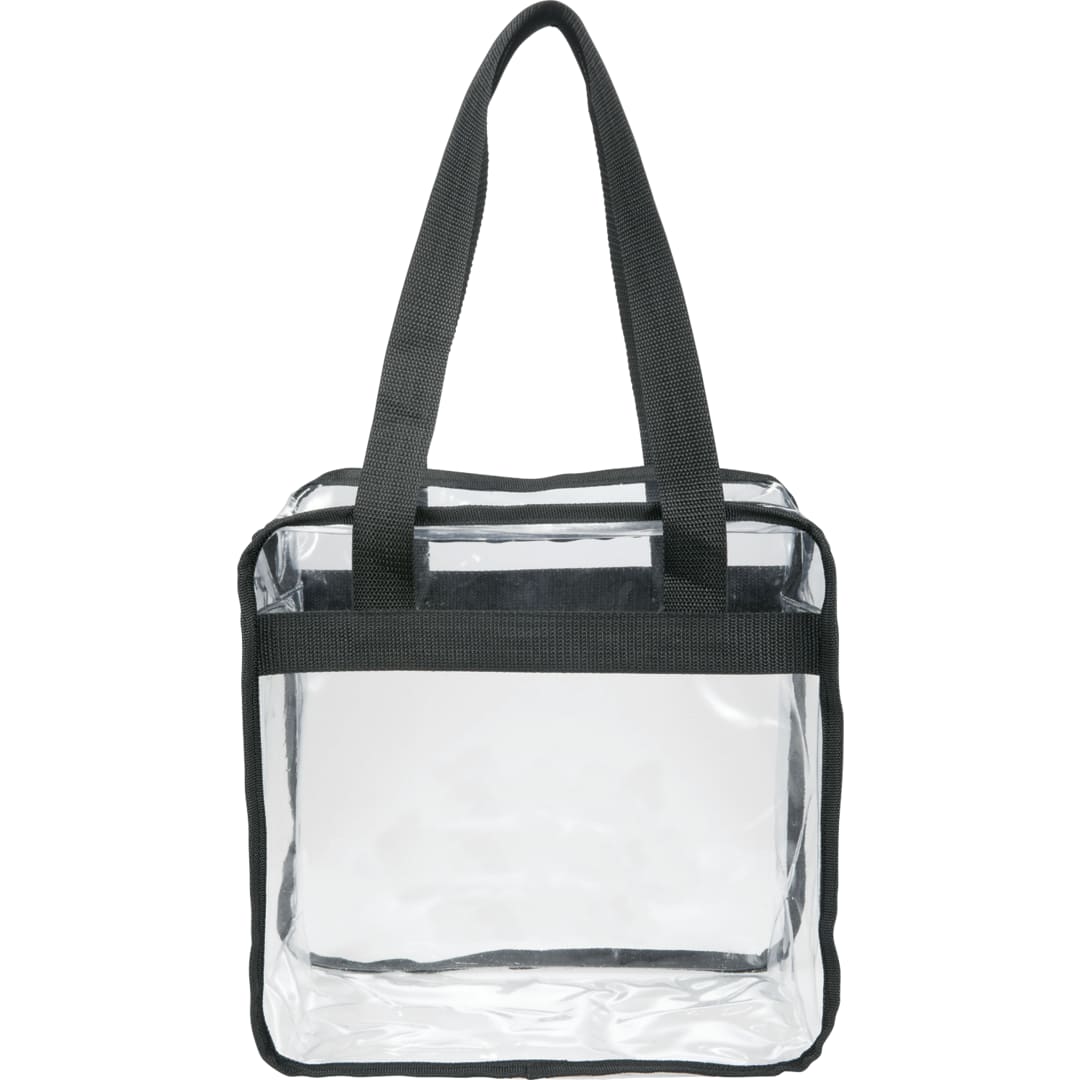 Game Day Clear Zippered Safety Tote