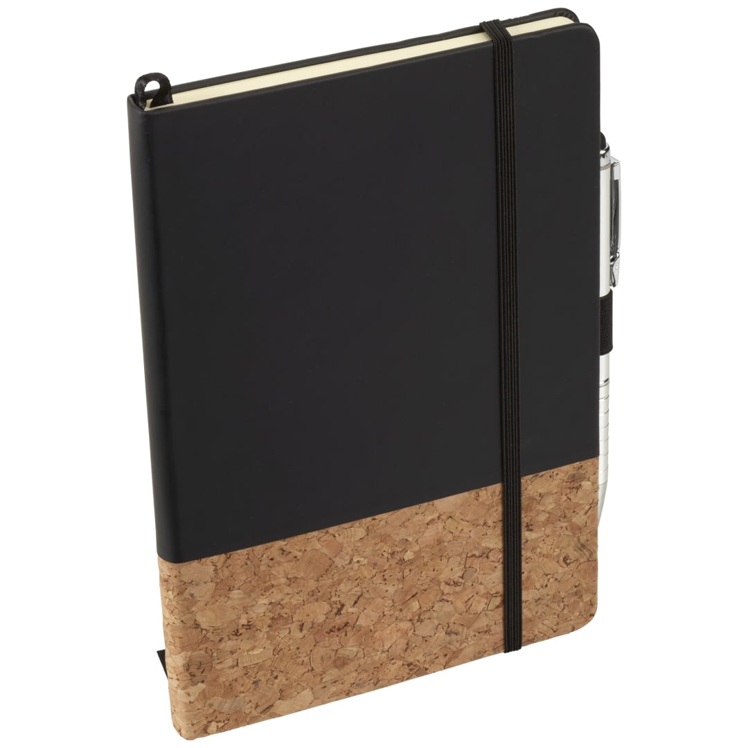 FSC® Mix 5.5" x 8.5" Lucca Cork Hard Bound Journal