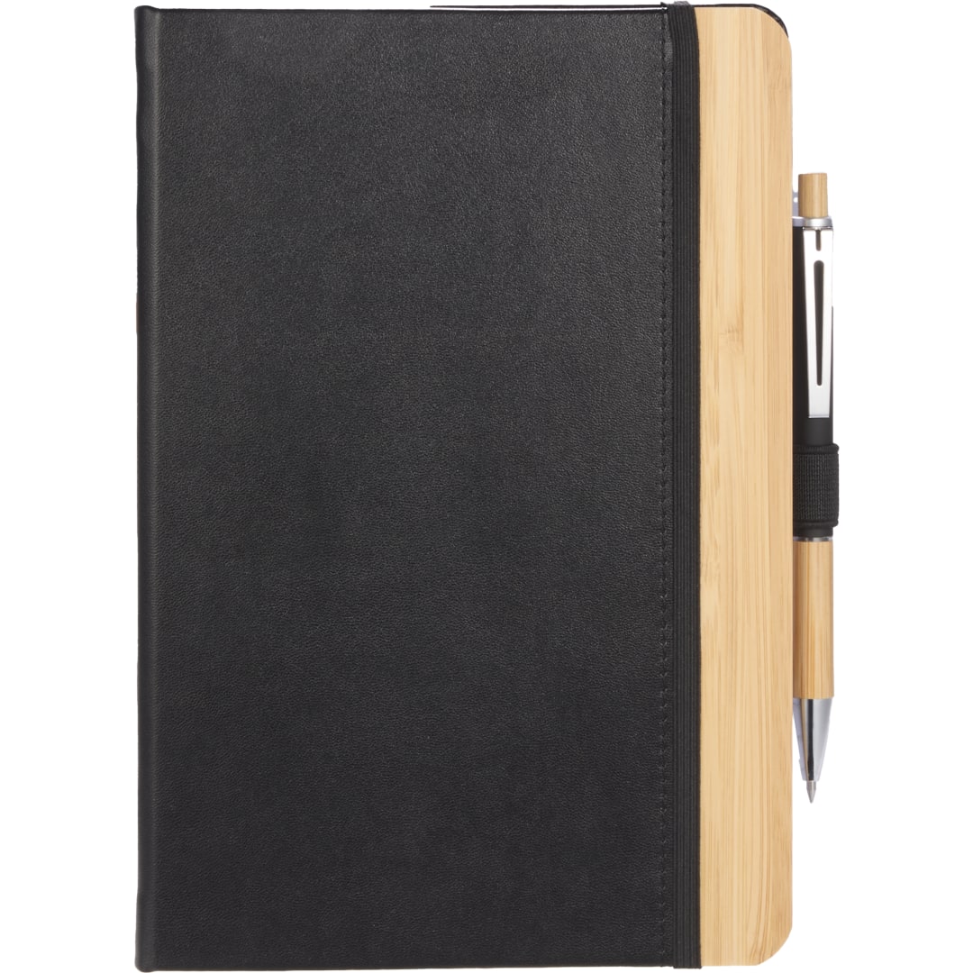 5.5” x 8.5” FSC® Recycled Bamboo Fiber PU Journal