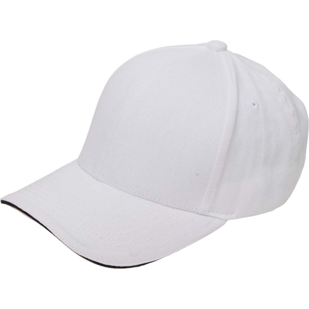 Recycled Cotton Twill 6 Panel Split Peak Ballcap