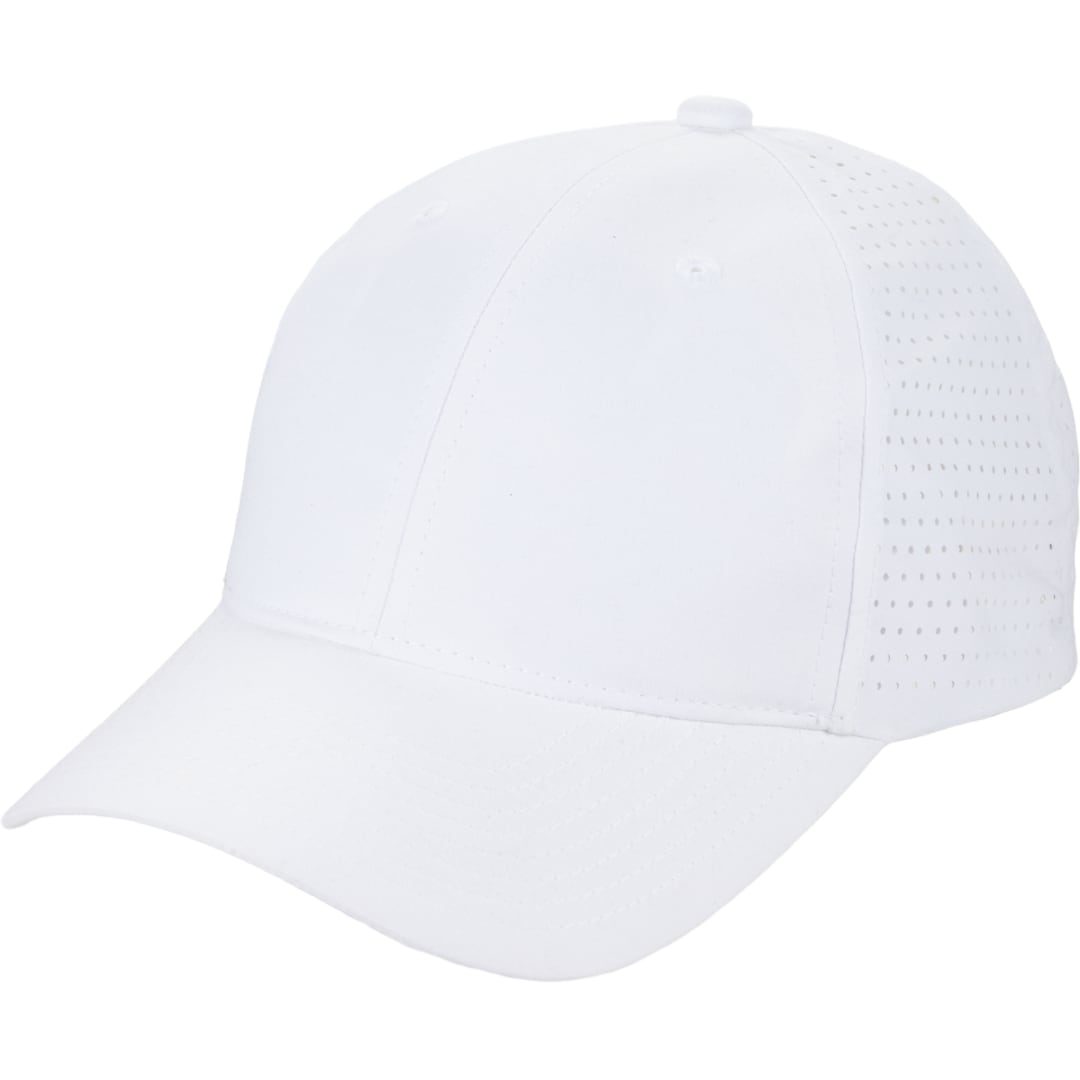 Recycled 6 Panel Perforated Back Ballcap - Unisex
