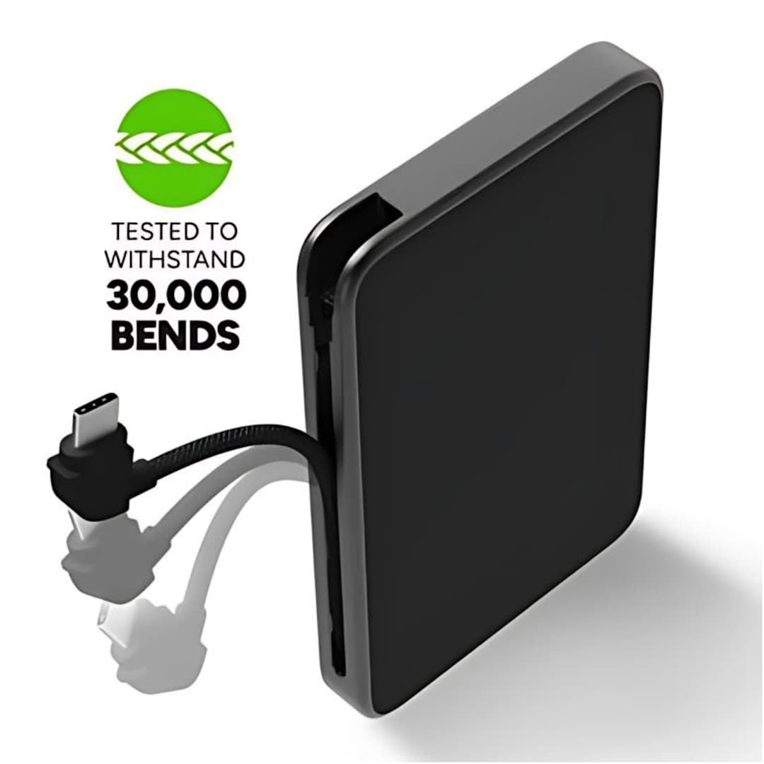 mophie® Powerstation® Mini with Integrated Cable