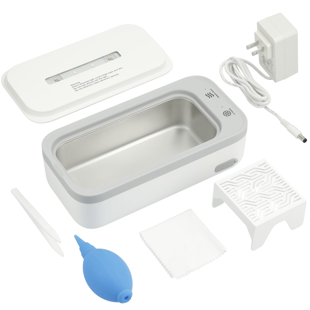 Ultrasonic Cleaner Wireless Charging UV Sanitizer
