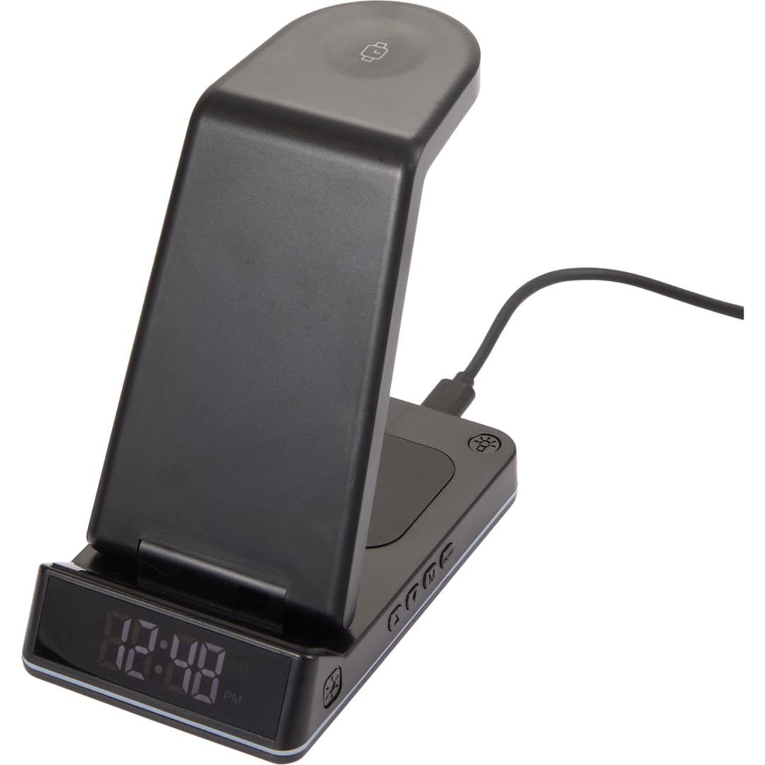 TriCharge Plus 3-IN-1 Qi Wireless Charging Stand