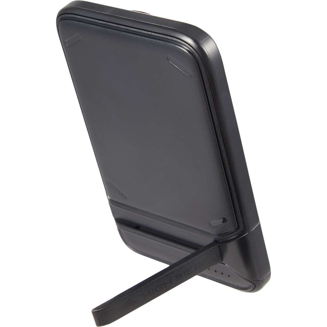 High Sierra 5000 mAh MagStand Wireless Power Bank in Black (BK)