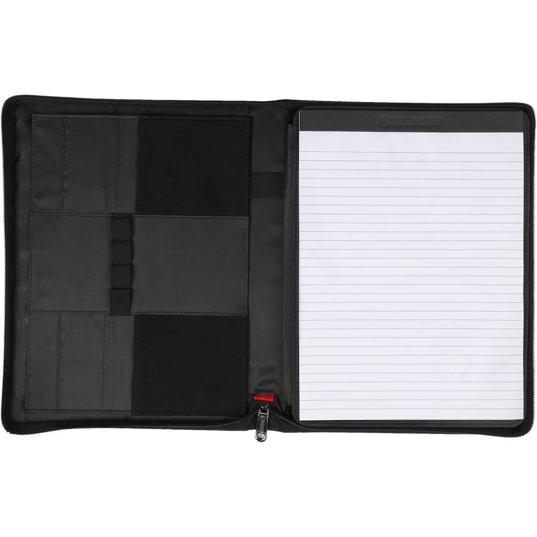 Wenger Recycled Tech Zippered Padfolio