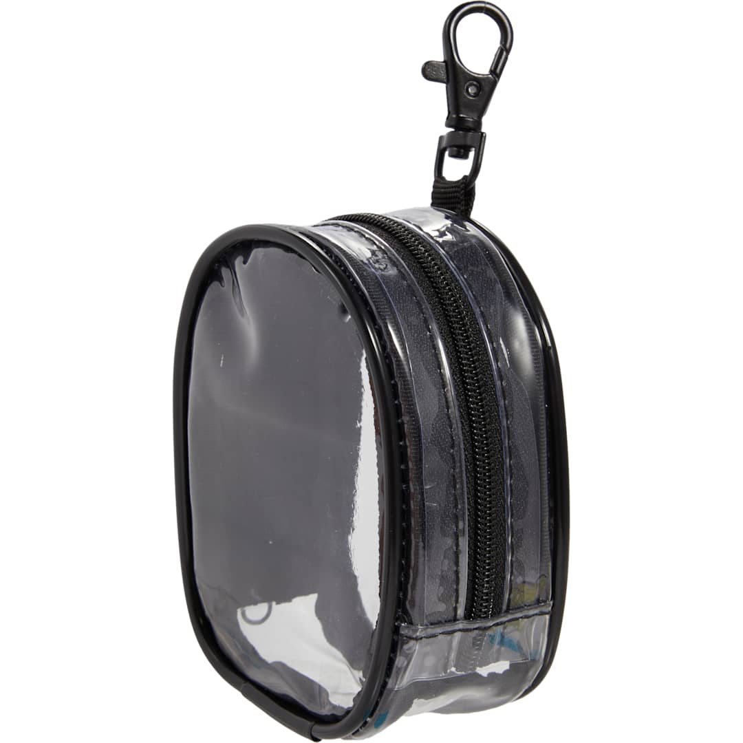 Round Clear Bag Charm