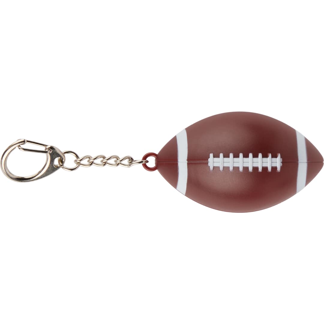 Football SPF15 Lip Moisturizer Keychain