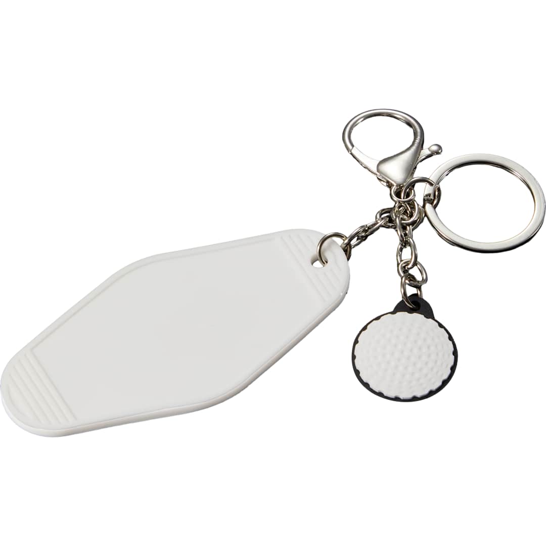 Retro Golf Motel Keychain