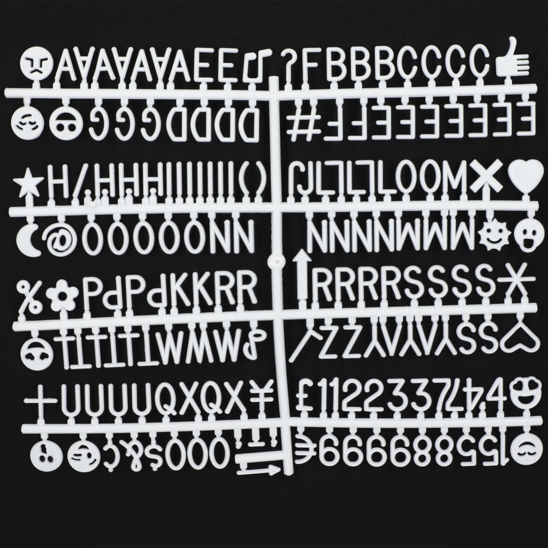 Felt Board with Letters