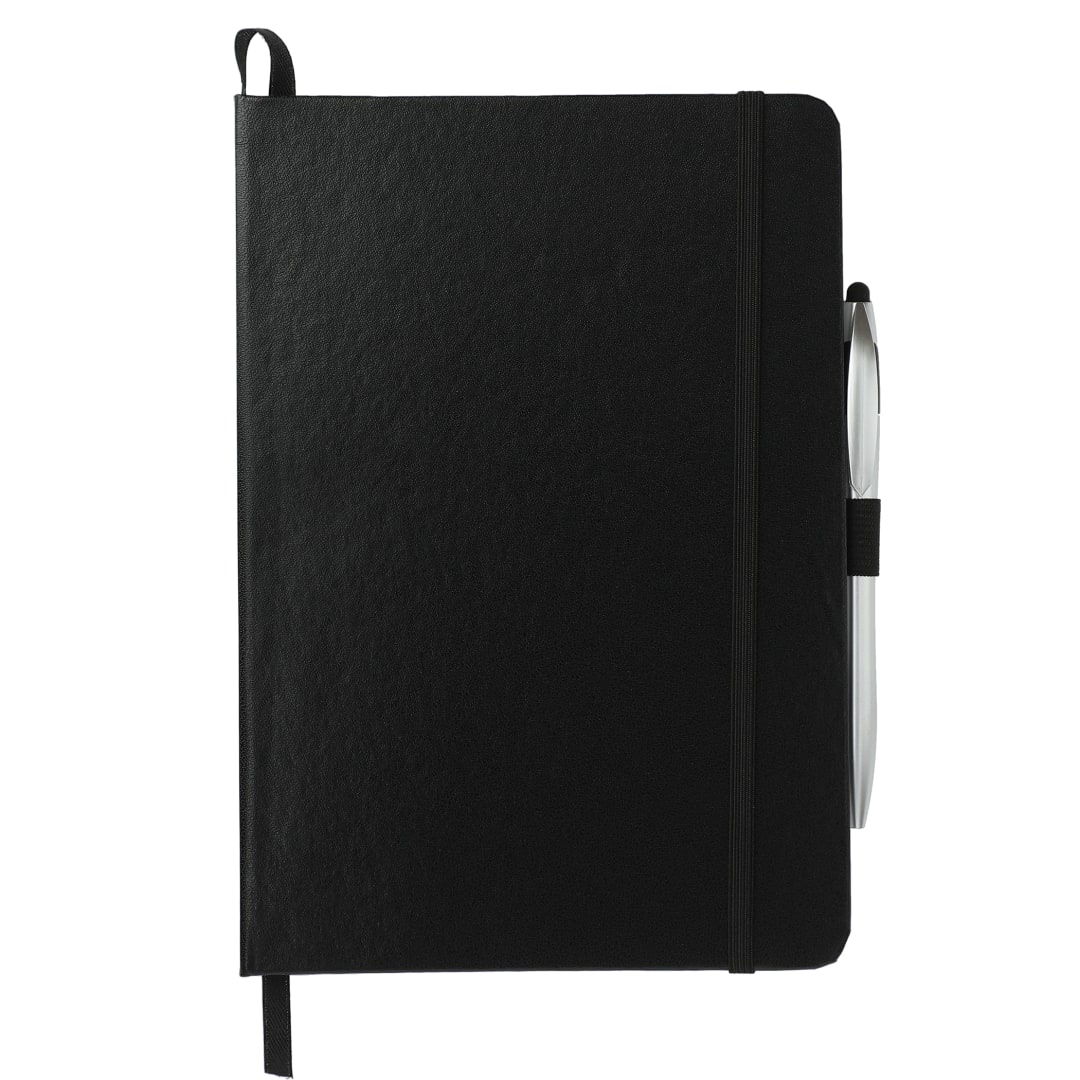 FSC® Mix 6" x 8.5" Crown Journal with Pen-Stylus